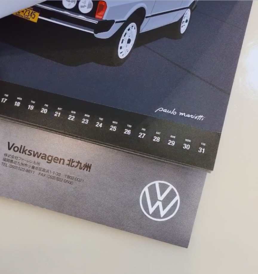 Volkswagen - 2021年　フォルクスワーゲンカレンダー フォルクスワーゲン VW 2021 壁掛けカレンダー - メルカリ